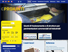 Tablet Screenshot of cprgiunti.com